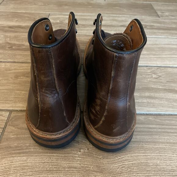 Allen Edmonds Higgins Mill 10 D Brown Boot Chromexcel Leather main image 8